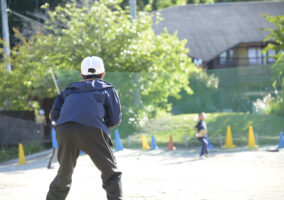 野球部で変わる子どもたち　その姿に感化されて